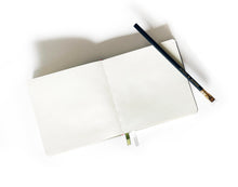 Load image into Gallery viewer, Classic Heart Foil Embossed Square Linen Notebook