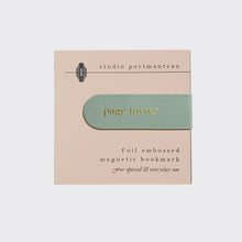 Load image into Gallery viewer, Book Lover Magnetic Bookmark Set - Foil Embossed
