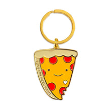 Load image into Gallery viewer, Pizza Night Enamel Keychain

