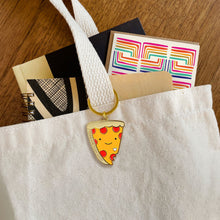 Load image into Gallery viewer, Pizza Night Enamel Keychain
