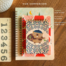 Load image into Gallery viewer, Big Dots Lists Pocket-Size Wood Notebook
