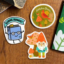 Load image into Gallery viewer, Gnome Vinyl Sticker
